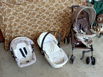 Culla, ovetto e Passeggino Giordani/Tris