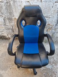 sedia girevole gaming