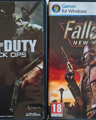 Giochi Retro - Fallout New Vegas + COD Black Ops