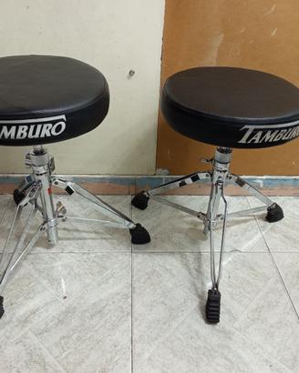 SGABELLI PER BATTERIA TAMBURO.