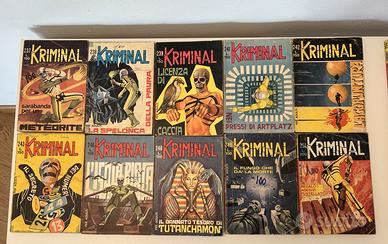 Kriminal 25 numeri dal 237 al 297, anche singoli.