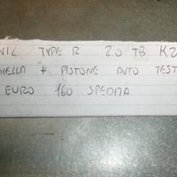 Biella+pistone civic type r 2.0 tb k20l1