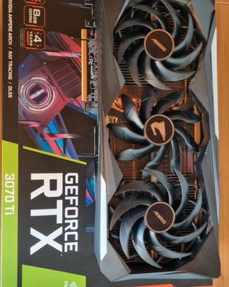 Scheda  NVIDIA GeForce RTX 3070 Ti
