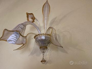 Applique in vetro di Murano