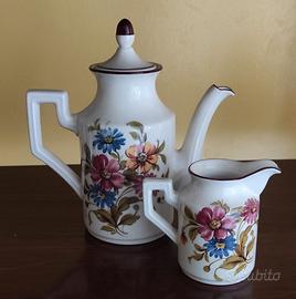 Porta caffè con lattiera