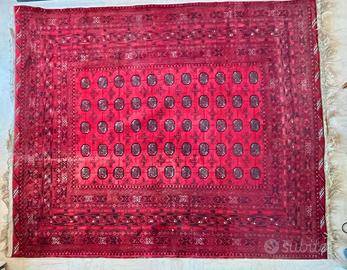 6 vecchi TAPPETI varie dimensioni TURCO Persiano