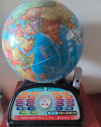 mappamondo real time Clementoni 