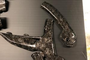 Paratelai in carbonio ktm