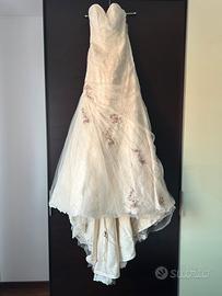 Abito da sposa Nicole Jolie 2015 rosa antico tg38