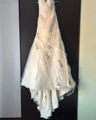 Abito da sposa Nicole Jolie 2015 rosa antico tg38