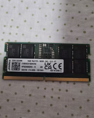Ram 16GB DDR5