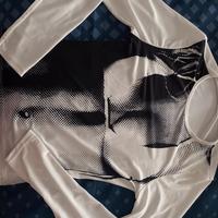 Maglietta maniche lunghe con stampa