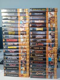 Lotto 40 VHS CULT -I Capolavori del Cinema WESTERN