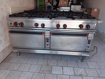 cucina professionale angelo po 8 fuochi