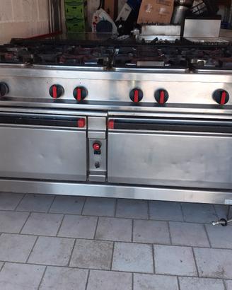 cucina professionale angelo po 8 fuochi