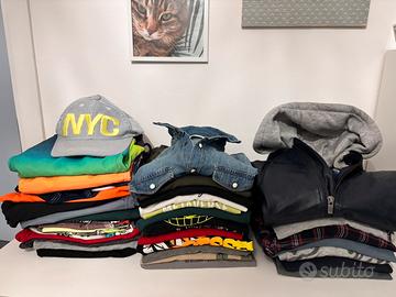 Abbigliamento bimbo 100 pz €50,00 -140/152 cm