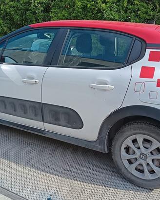 citroen c3 2017 1.2 benzina per ricambi