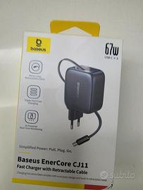 Caricatore USB C 67W Baseus Enercore multiporte