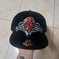 Cappellino New Era NY nero teschio 7 1/2 59FIFTY