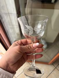 Bicchieri in cristallo