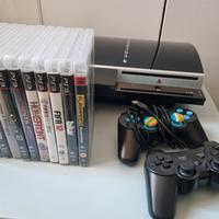 PS3 - 2 CONTROLLER - 12 GIOCHI