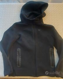 Felpa Nike Tech nera ragazzo Large