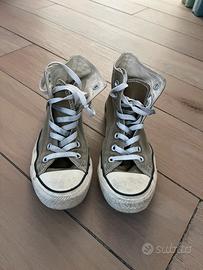 Converse all star grigio verde 37