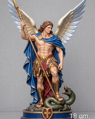 miniature San Michele arcangelo  cm 18 