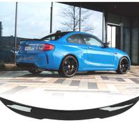 SPOILER ALETTONE BMW F22 LOOK M4 NERO LUCIDO