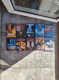 Lotto 10 DVD Film D'Azione / Thriller Cult 