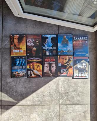 Lotto 10 DVD Film D'Azione / Thriller Cult 