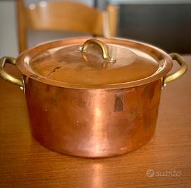 Casseruola in rame Baldassare Agnelli