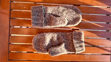 Moffole guanti ORTOVOX grigio L lana merino