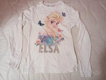 Maglietta Elsa Frozen ragazzina 14 anni