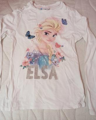 Maglietta Elsa Frozen ragazzina 14 anni