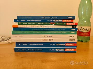 Stock di libri scolastici 
