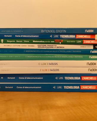 Stock di libri scolastici 