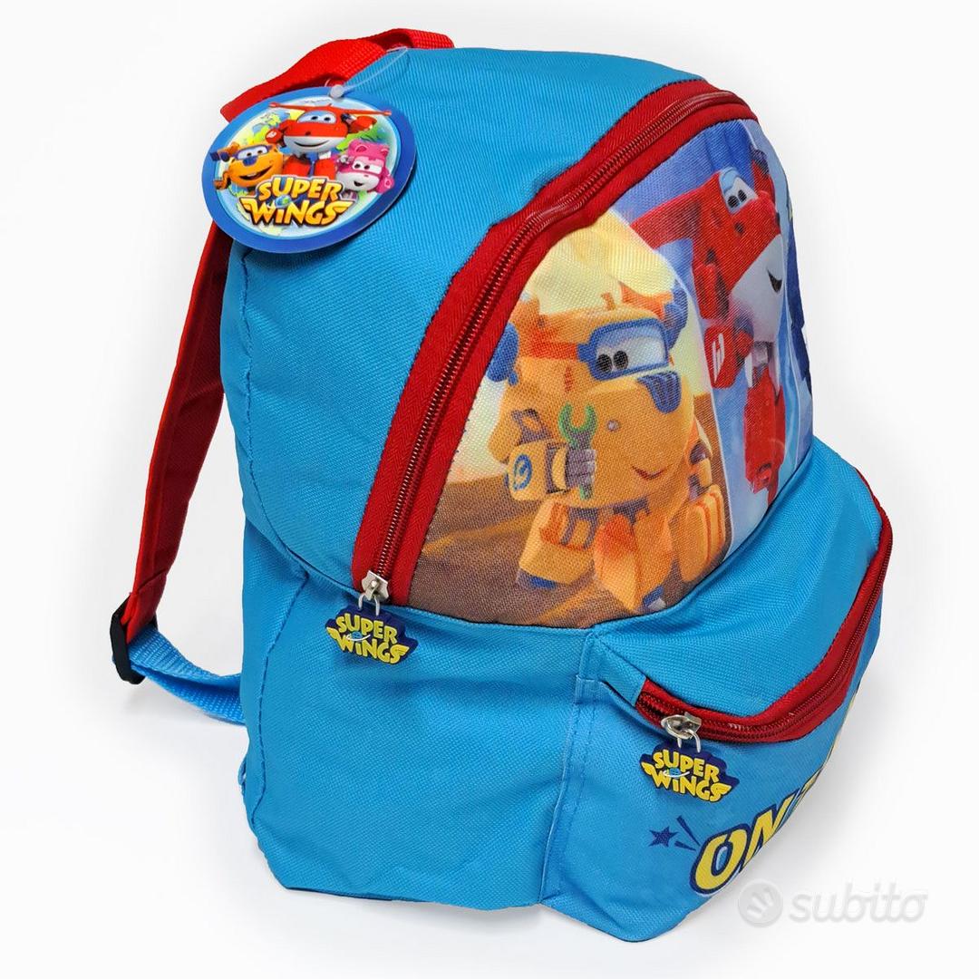 SET SCUOLA ZAINO ASTUCCIO BAMBINI *SUPER WINGS Tutto per i - Main Image
