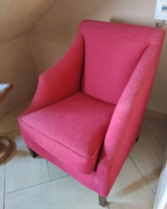 Poltrone color rosso