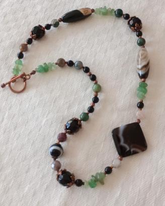 Collana pietre dure naturali 