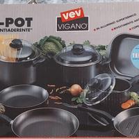 BATTERIA ANTIADERENTE  10 PEZZI