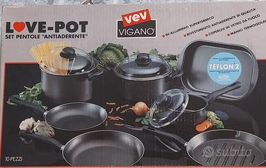 BATTERIA ANTIADERENTE  10 PEZZI