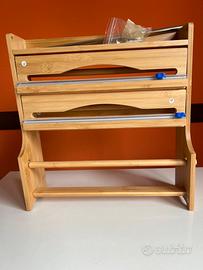 Porta rotoli e dispenser da cucina