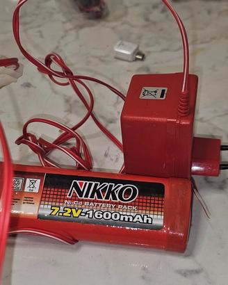 Batteria 7.2v 1600 mah con carica