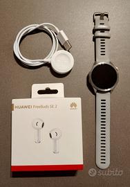 HUAWEI WATCH GT 4 46mm Smartwatch + FreeBuds SE 2