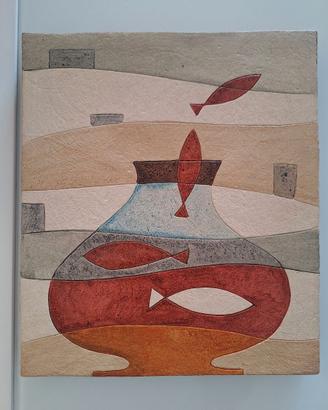 Quadro in Cartapietra.