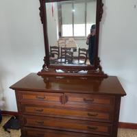 Comò con specchiera 