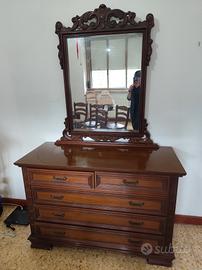 Comò con specchiera 