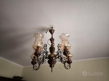 Lampadario vintage anni 60