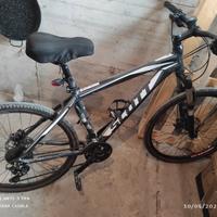 Bicicletta uomo con accessori